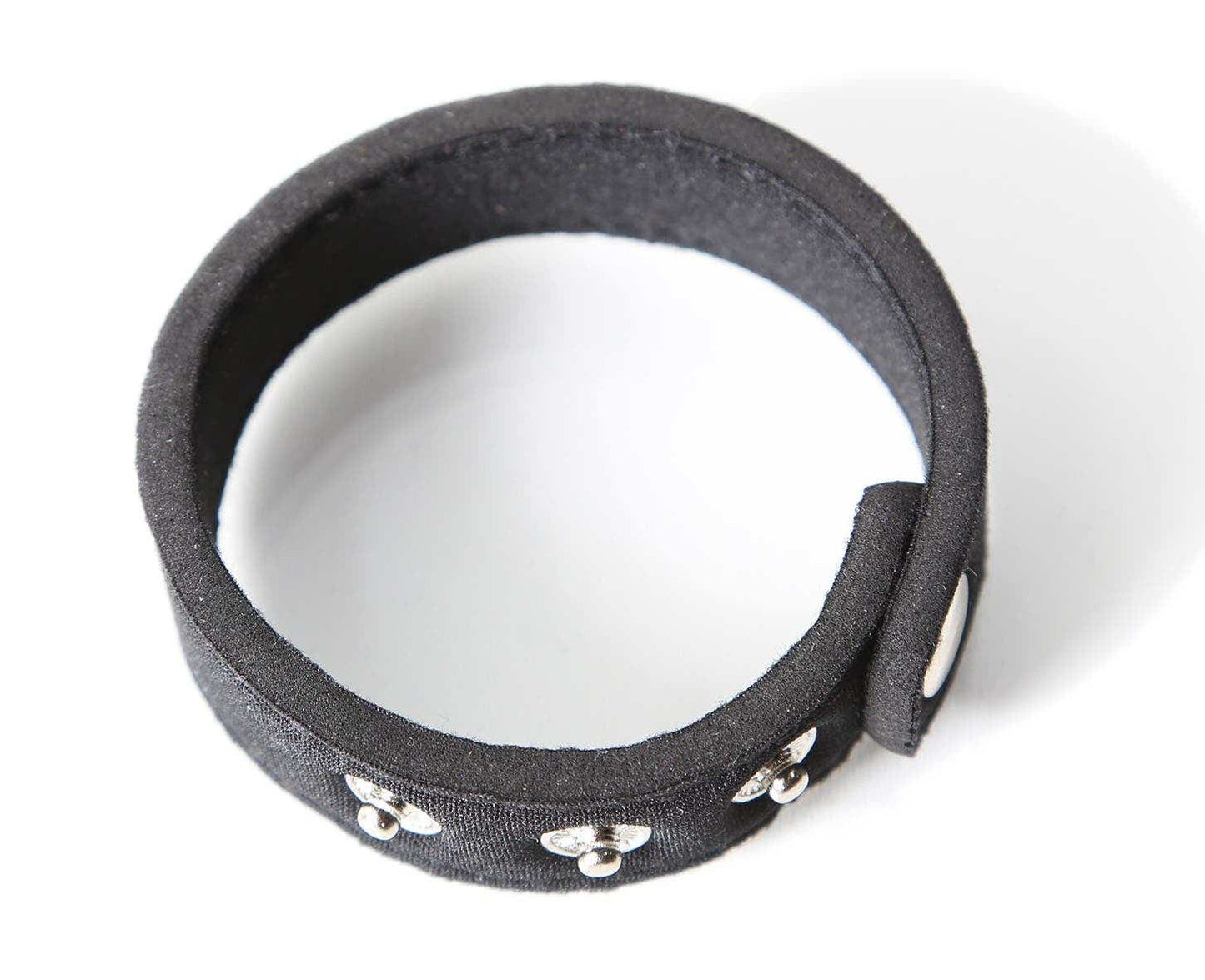 Neoprene snap cockrings - Black - Thorn & Feather