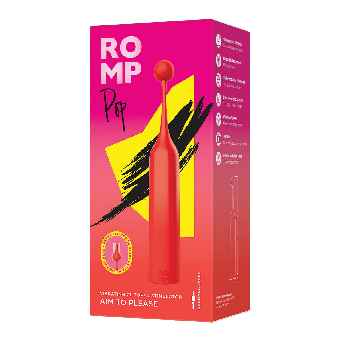 Masseur Romp Flip Wand - Bleu 