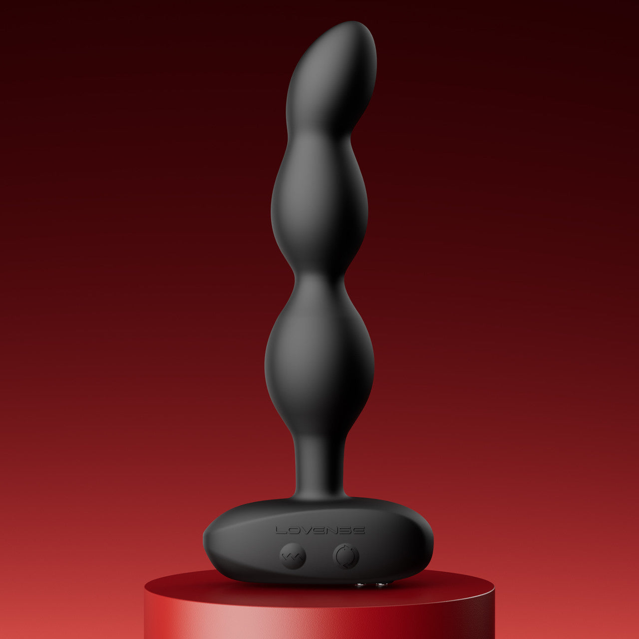 Perles anales vibrantes et rotatives Lovense Ridge