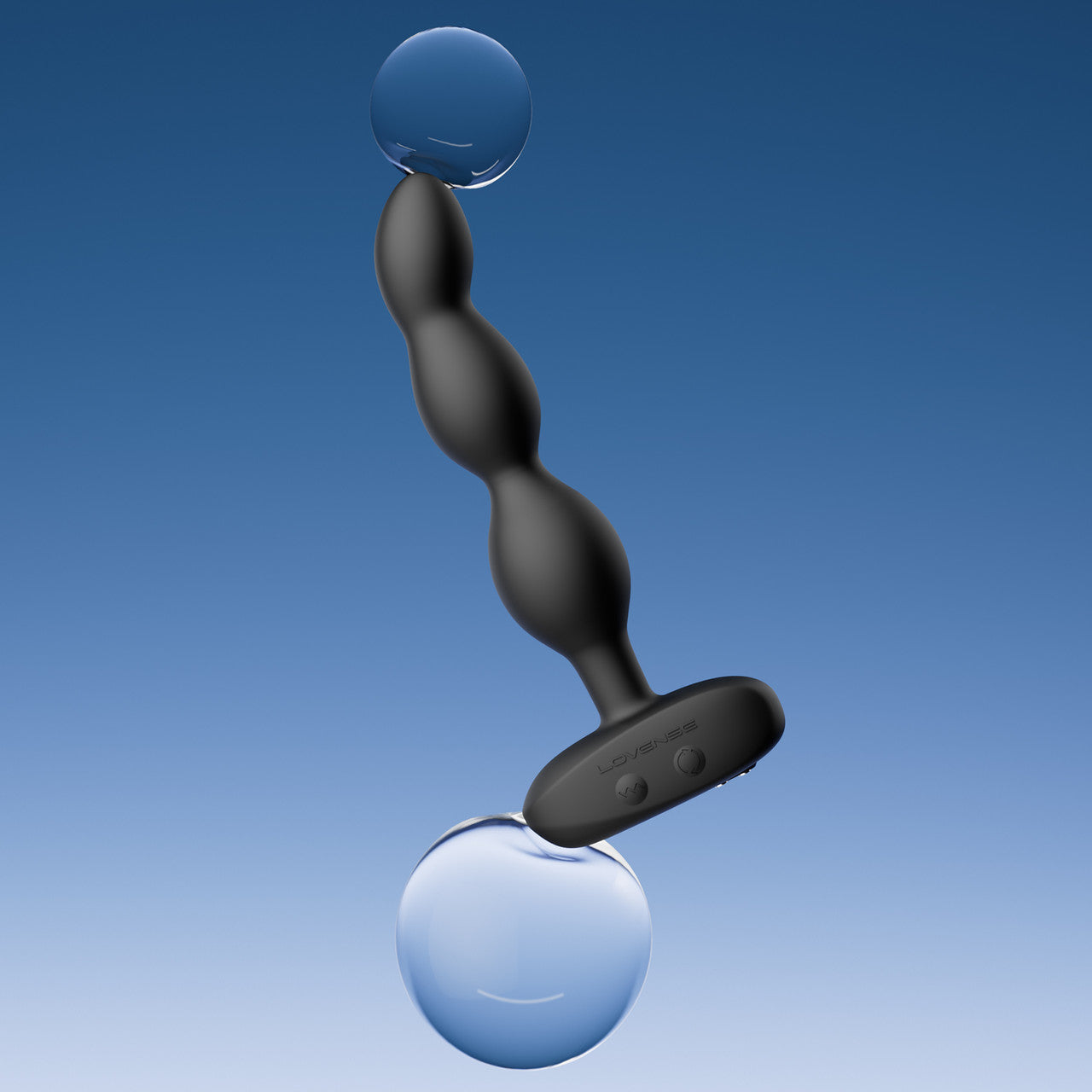 Perles anales vibrantes et rotatives Lovense Ridge