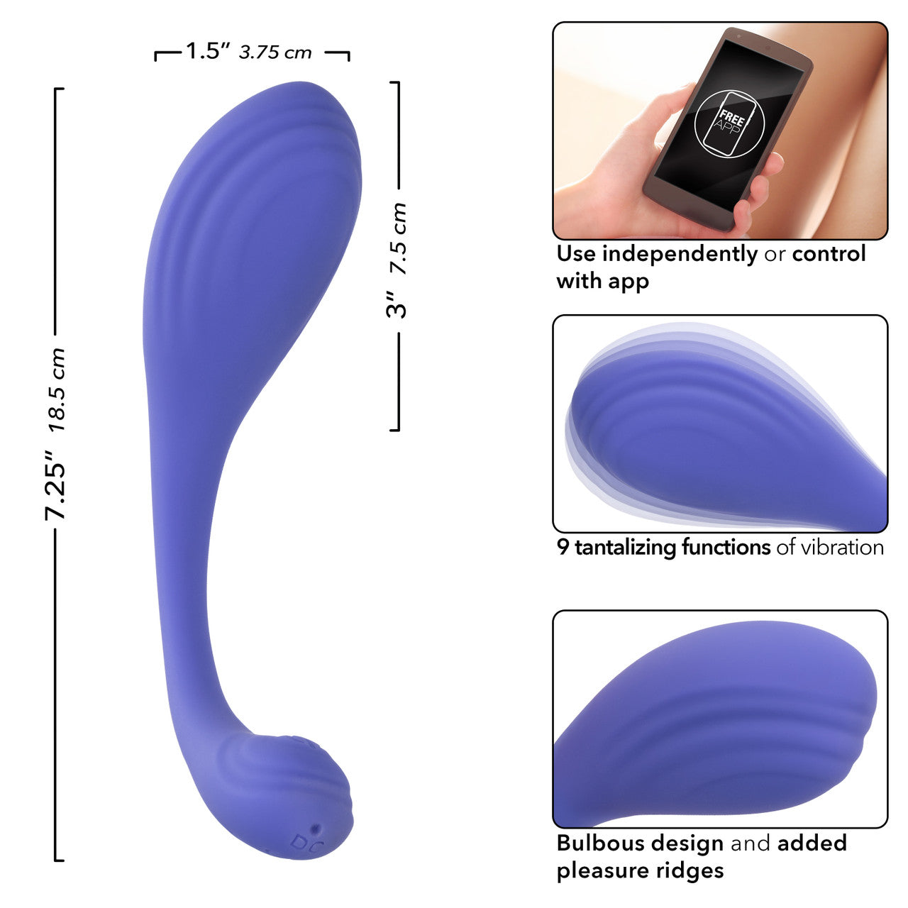 Connect App Controlled Kegel Exerciser