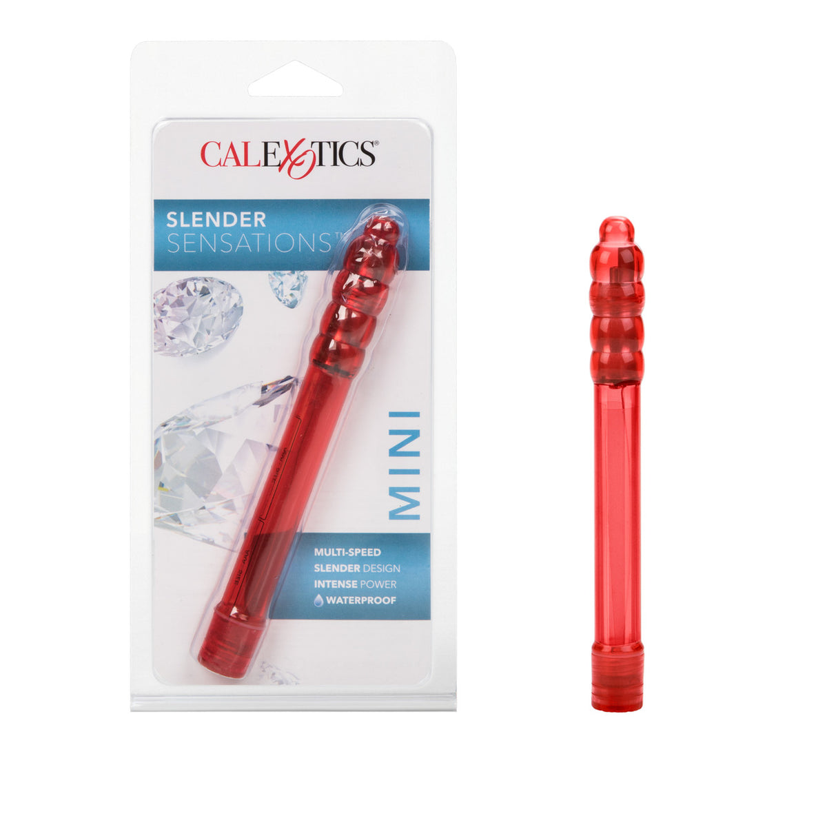Slender Sensations Mini Hard Vibe - Red - Thorn & Feather