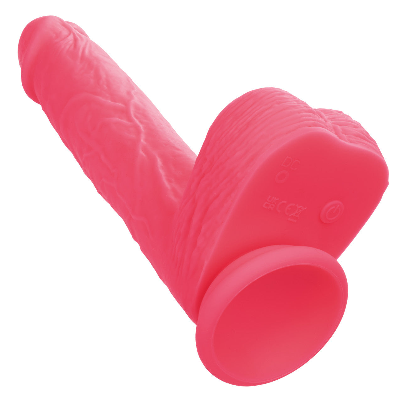 Gode ​​réaliste à clous en silicone - 6"/15,25 cm, Ivoire