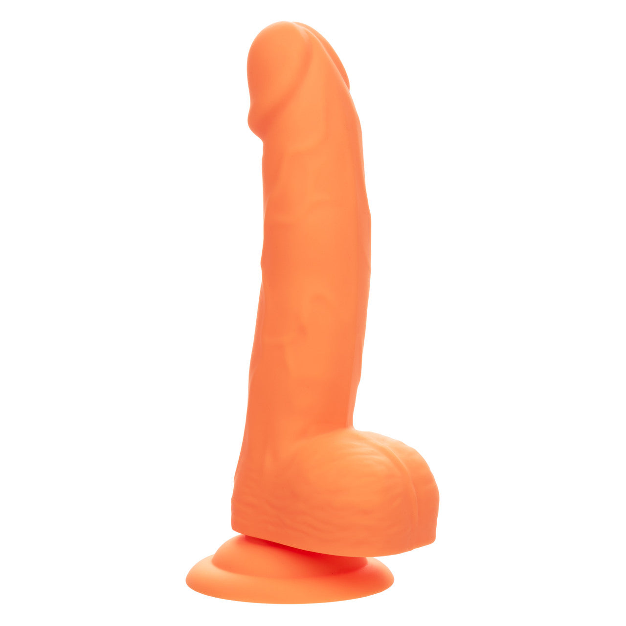 Neon Silicone Studs Realistic Dildo - 6"/15.25 cm