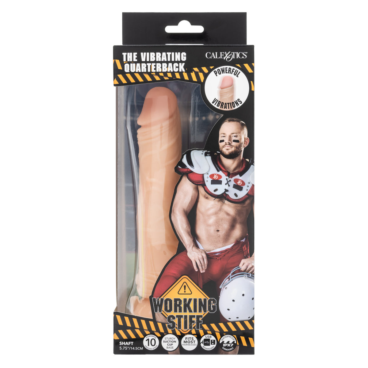 Working Stiff The Vibrating Quarterback Dildo