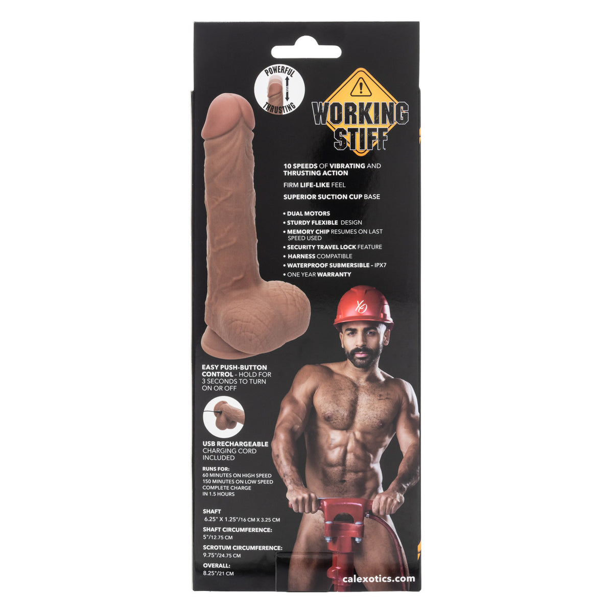 Working Stiff The Thrusting Jack Hammer Dildo