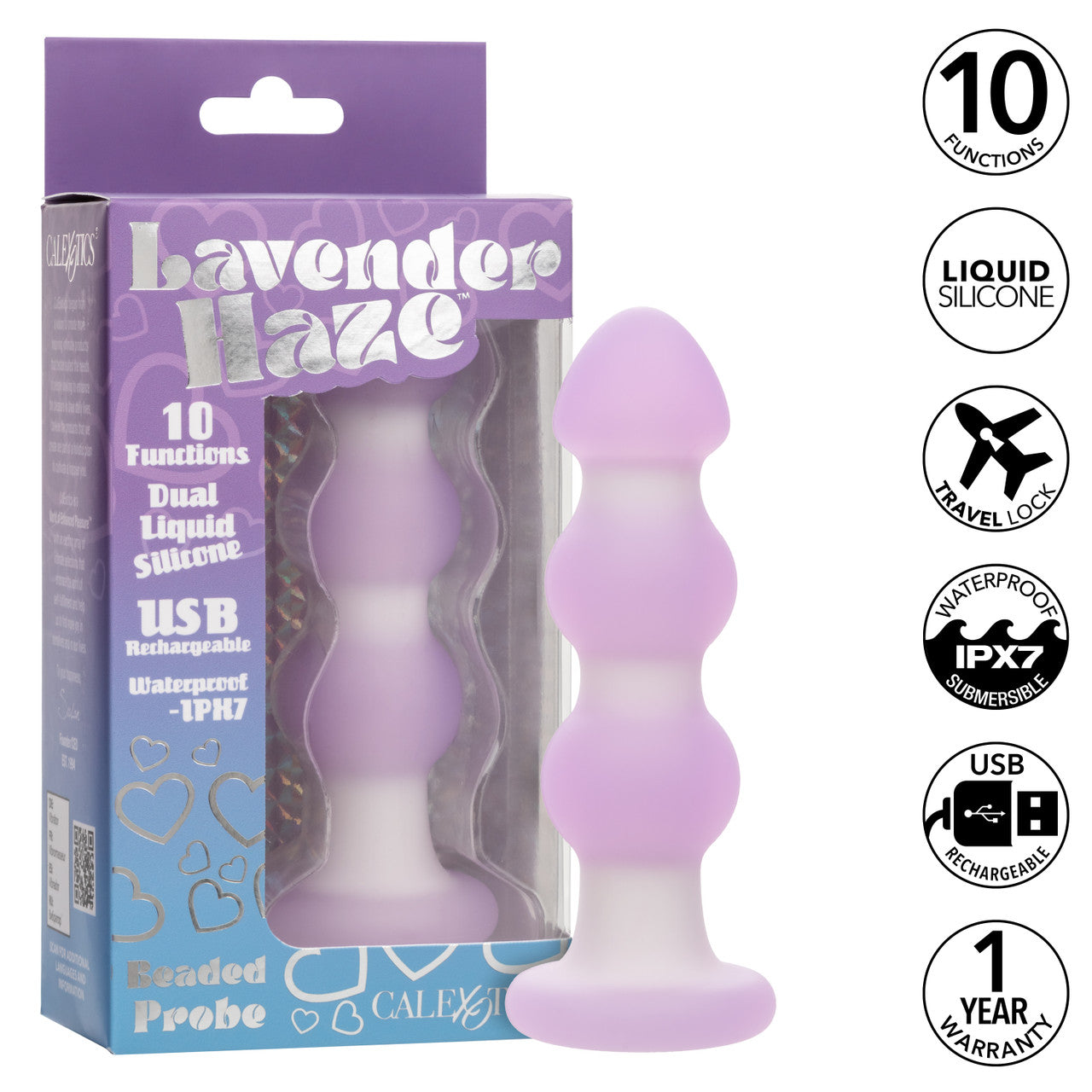 Lavender Haze Beaded Probe