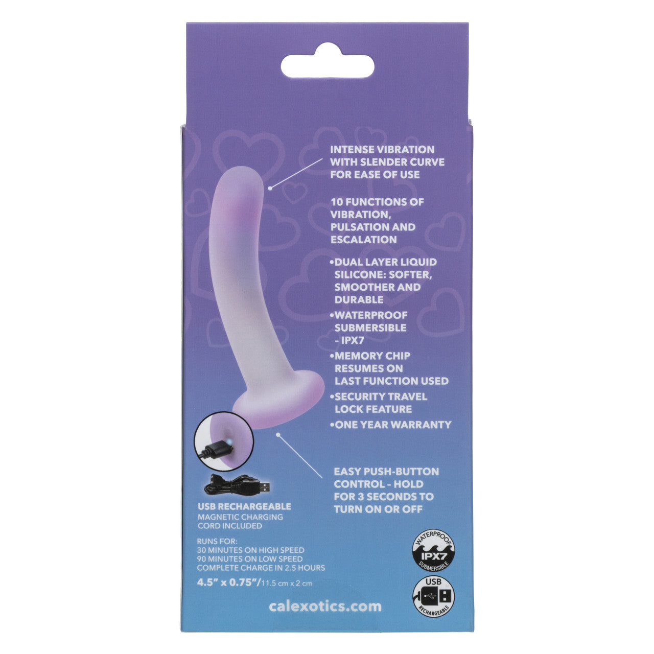 Lavender Haze Slender Curved Probe