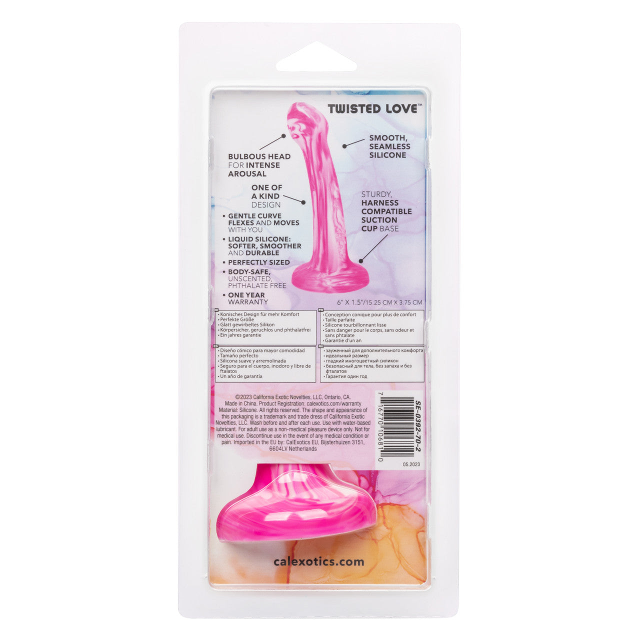 Twisted Love Twisted Bulb Tip Probe - Pink