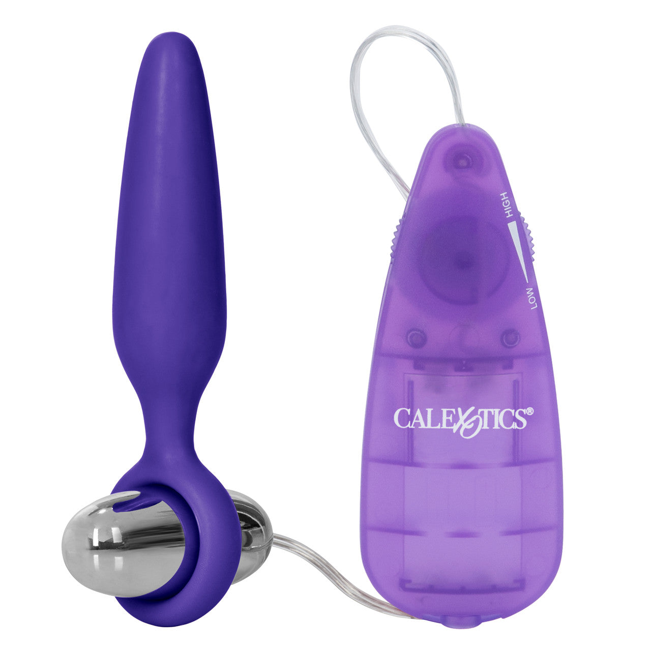 Vibromasseur à sonde anale Booty Glider - Violet 