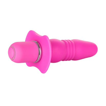 Booty Buzz Vibrating Butt Plug - Pink