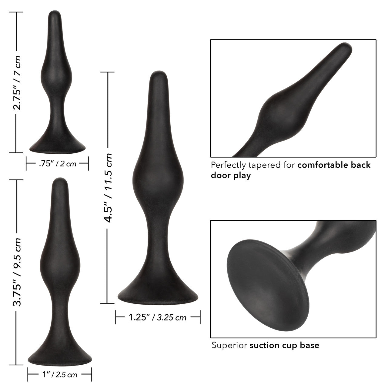 Silicone Anal Starter Kit - Thorn & Feather