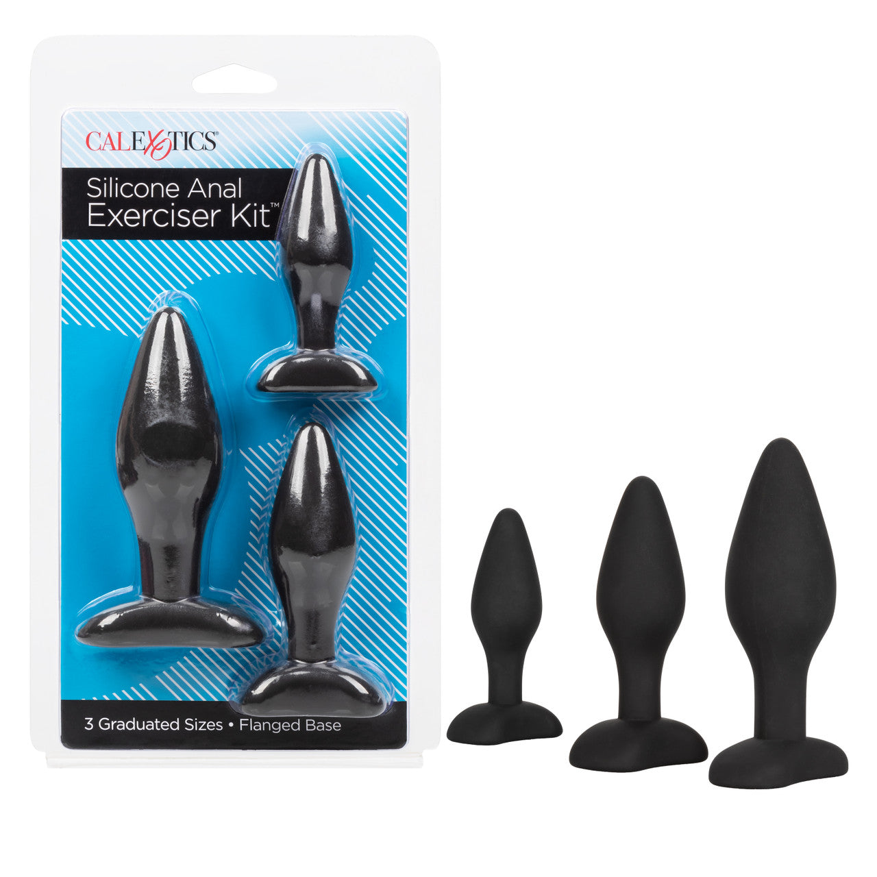 Silicone Anal Exerciser Kit - Thorn & Feather