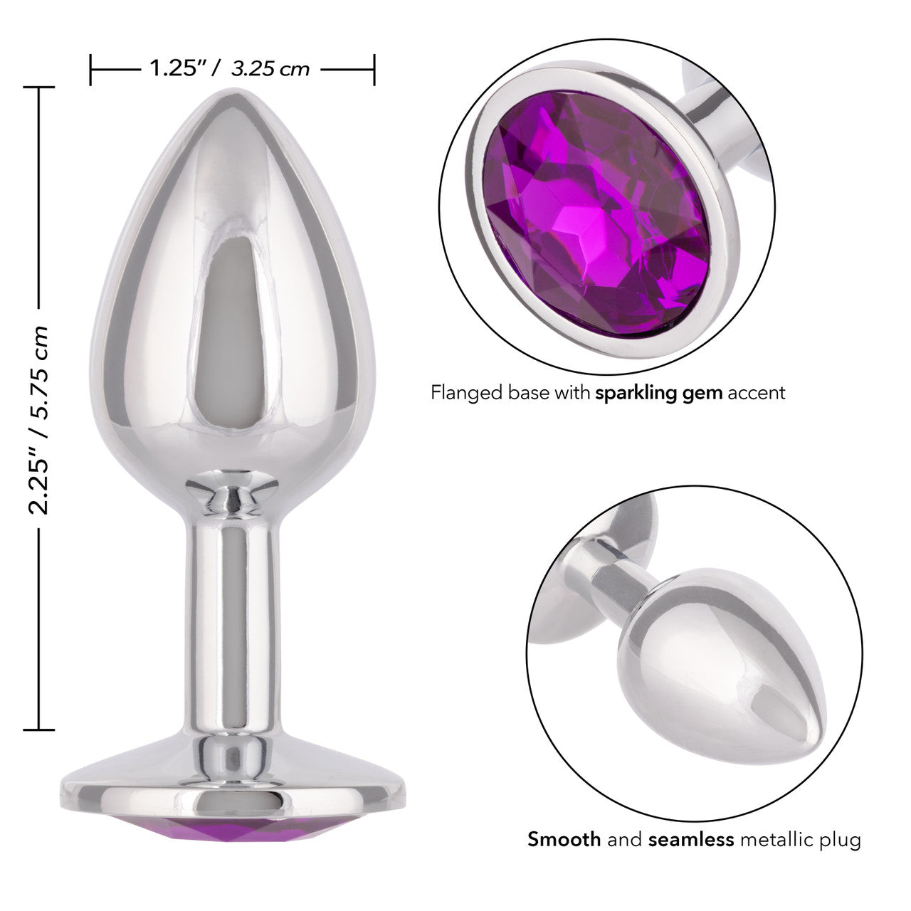 Bijou Petit Plug Améthyste