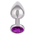 Jewel Large Amethyst Plug