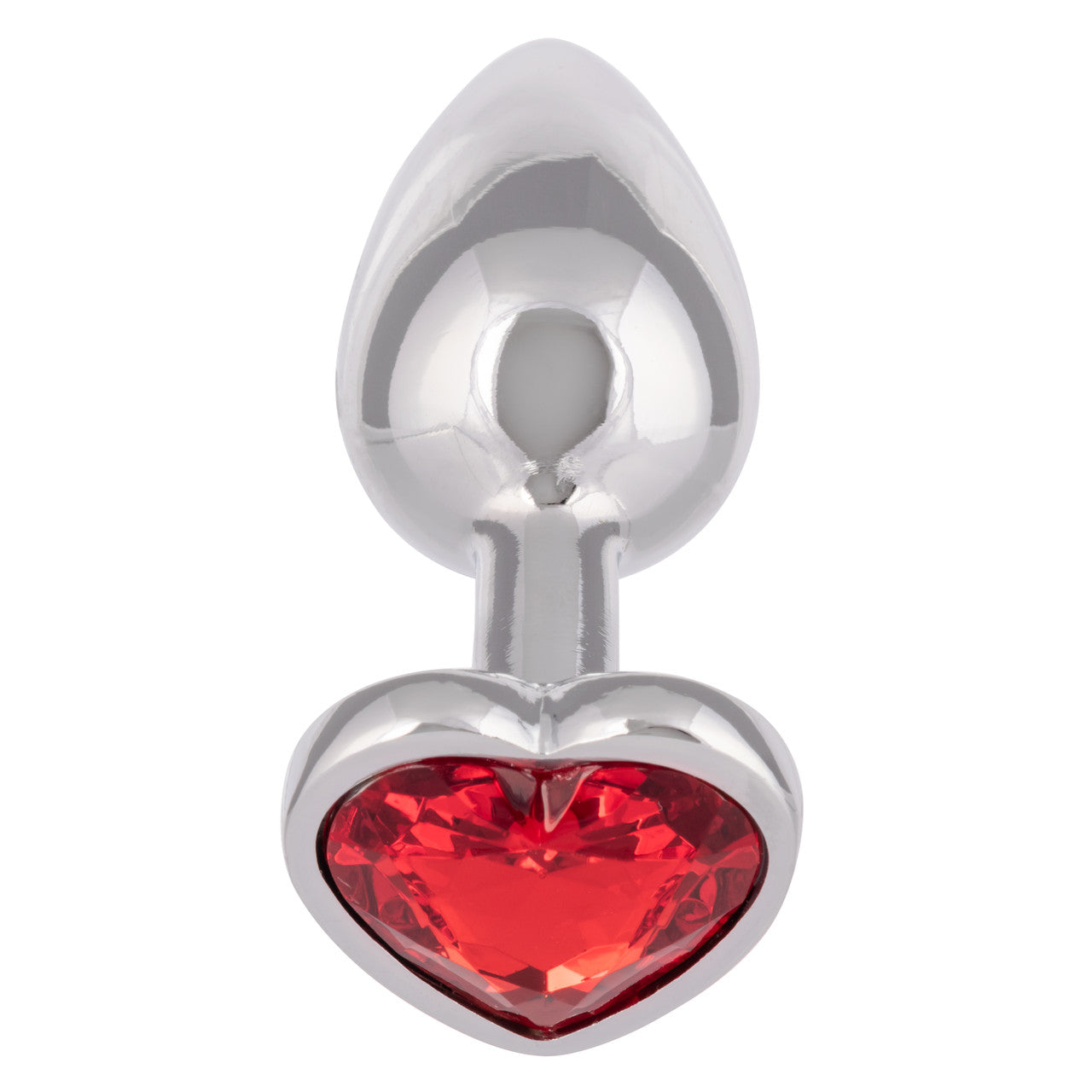 Bijou Petit Plug Coeur Rubis