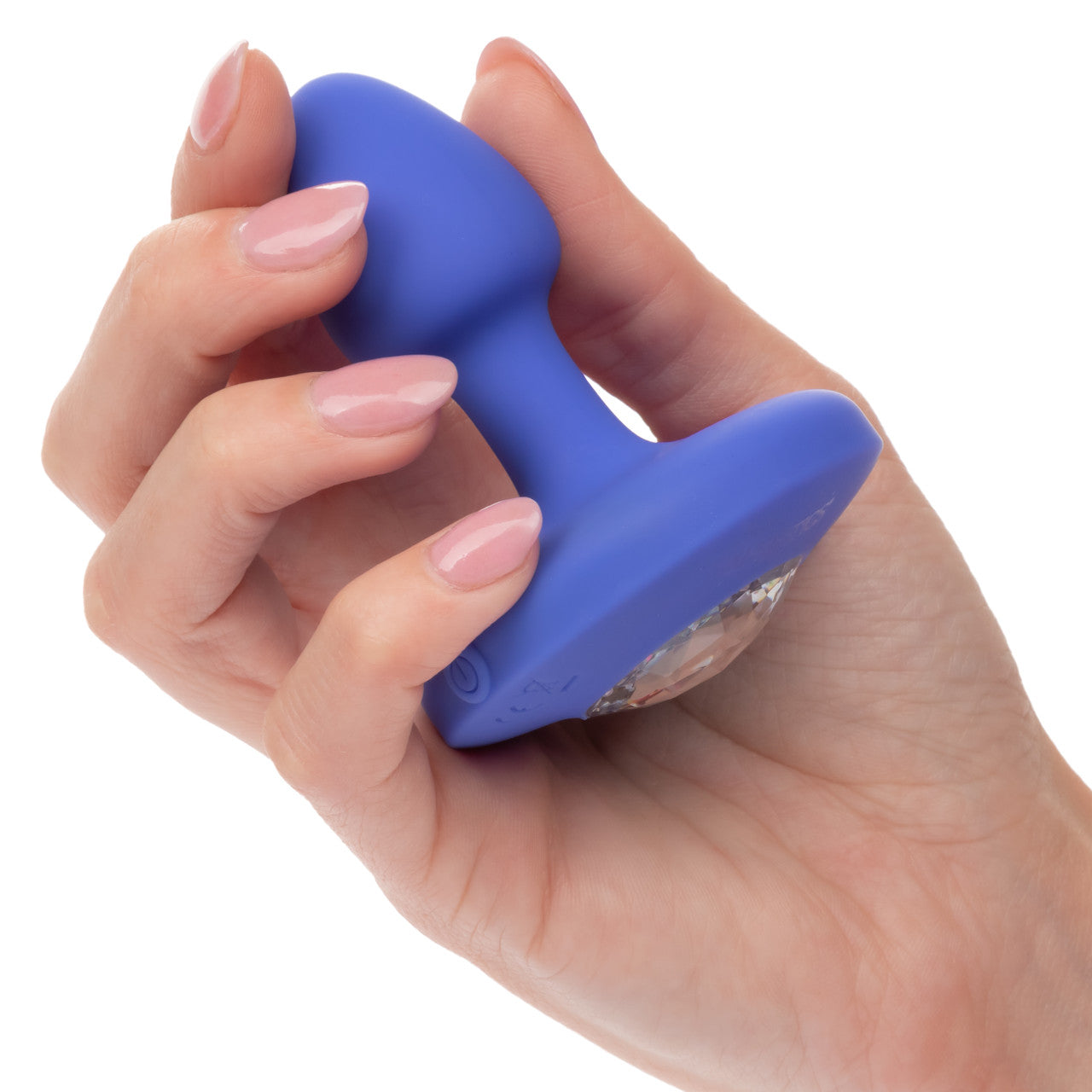 Cheeky Gems Small Rechargeable Vibrating Probe - Blue - Thorn & Feather