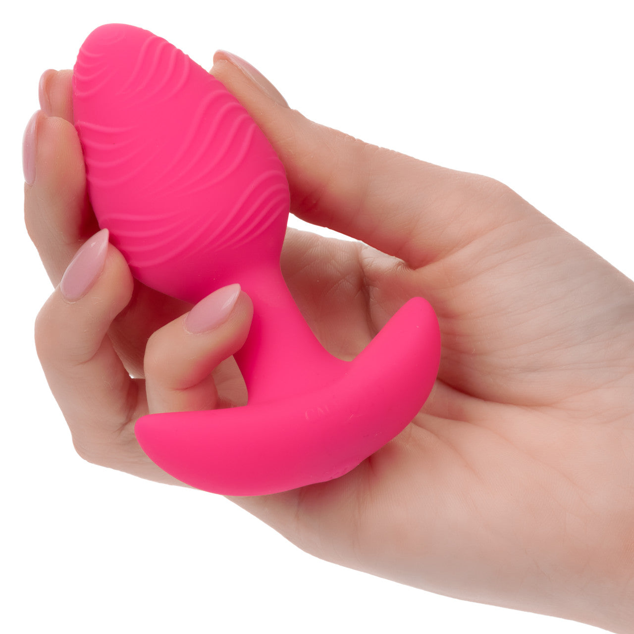 Cheeky Vibrating Glow-In-The-Dark Butt Plug - Clearance