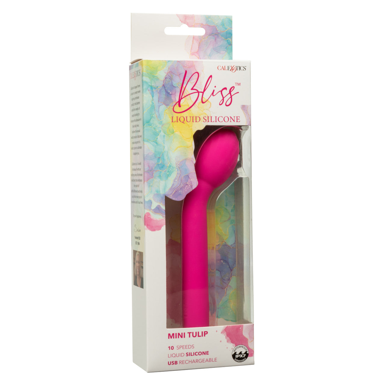 Bliss Liquid Silicone Mini Tulip Stimulator