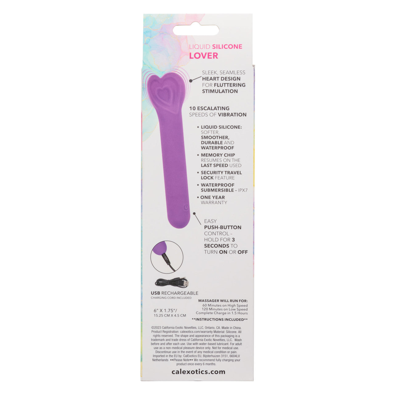 Vibromasseur Bliss en silicone liquide pour amoureux 