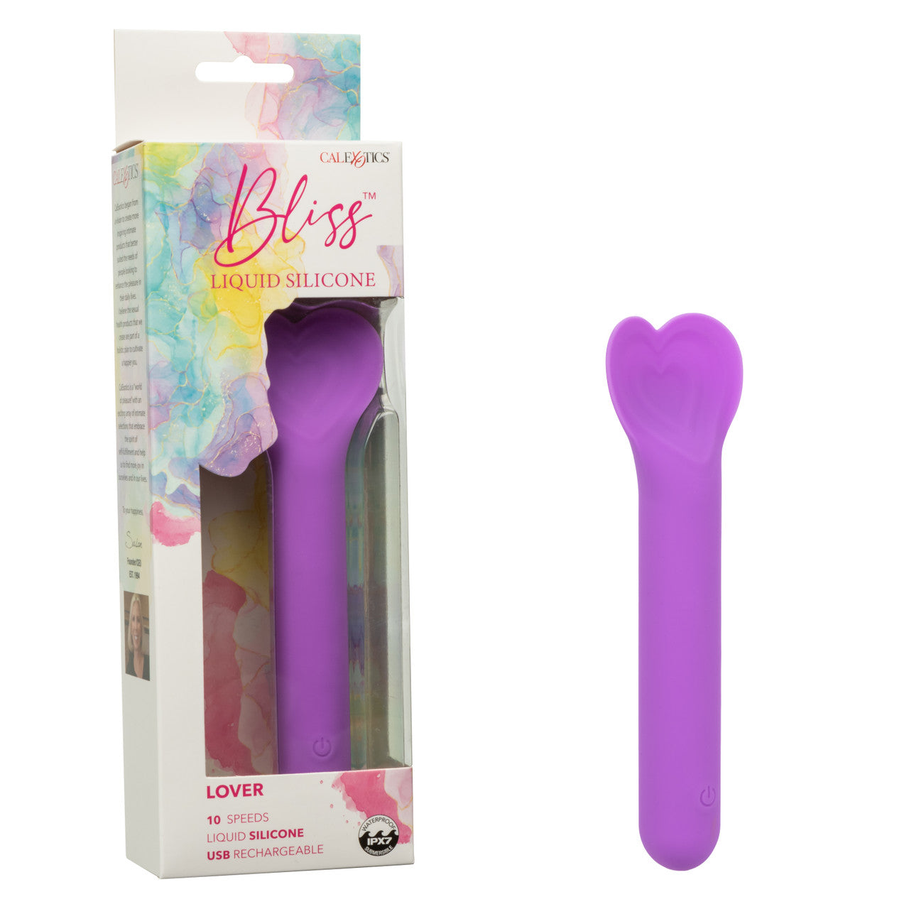Vibromasseur Bliss en silicone liquide pour amoureux 