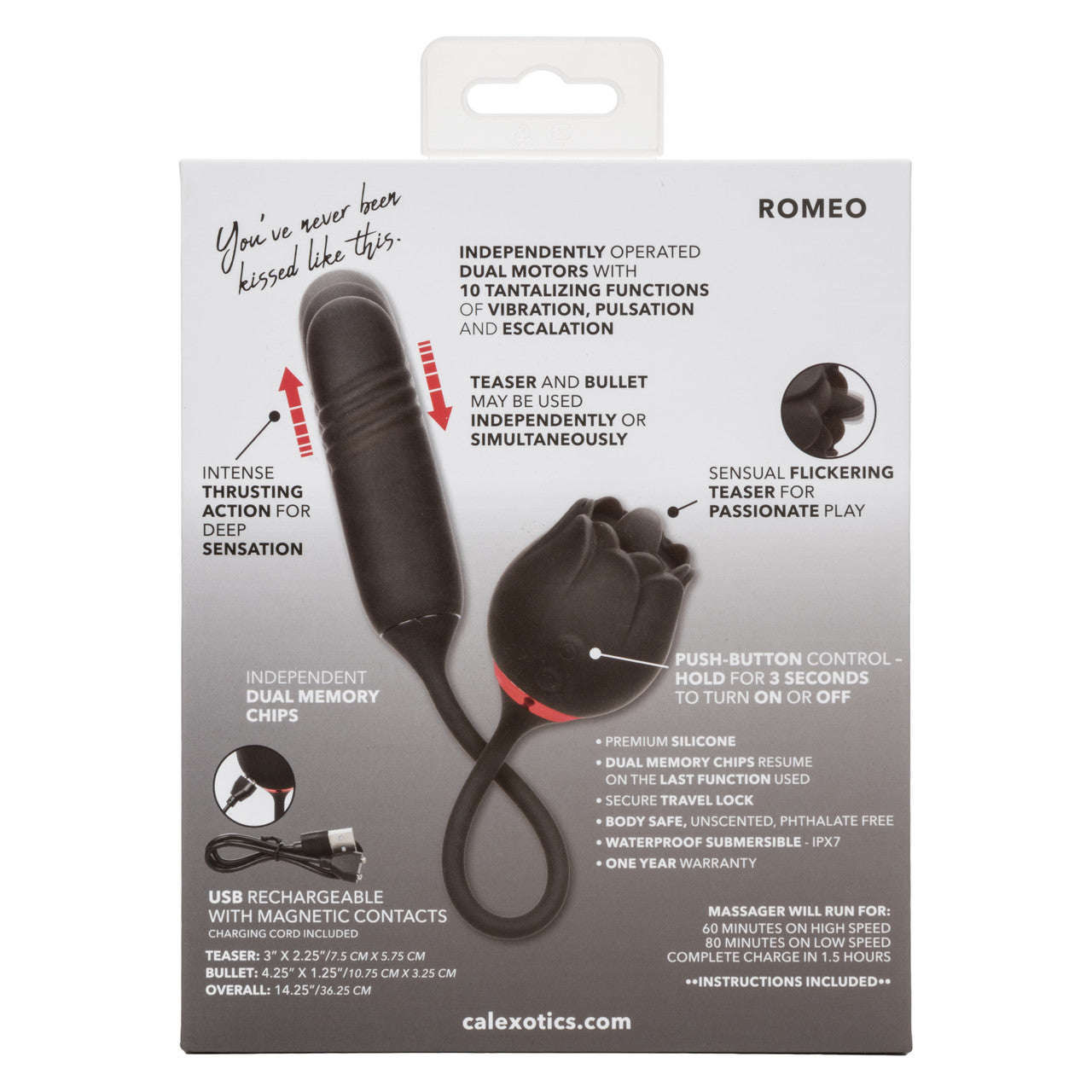 French Kiss Elite Romeo Teaser vacillant et balle de poussée 