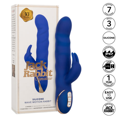 Jack Rabbit Signature Silicone Wave Motion Rabbit Vibe