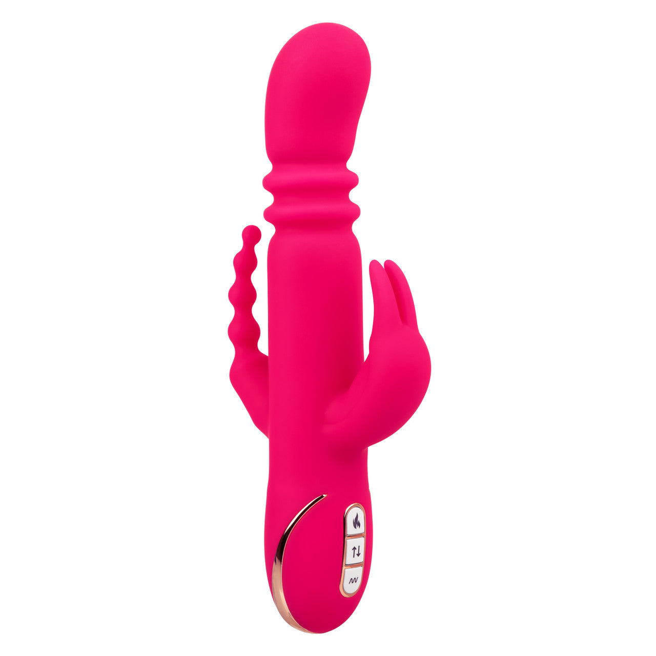 Vibromasseur Rabbit chauffant en silicone Signature Jack Rabbit Triple Fantasy 