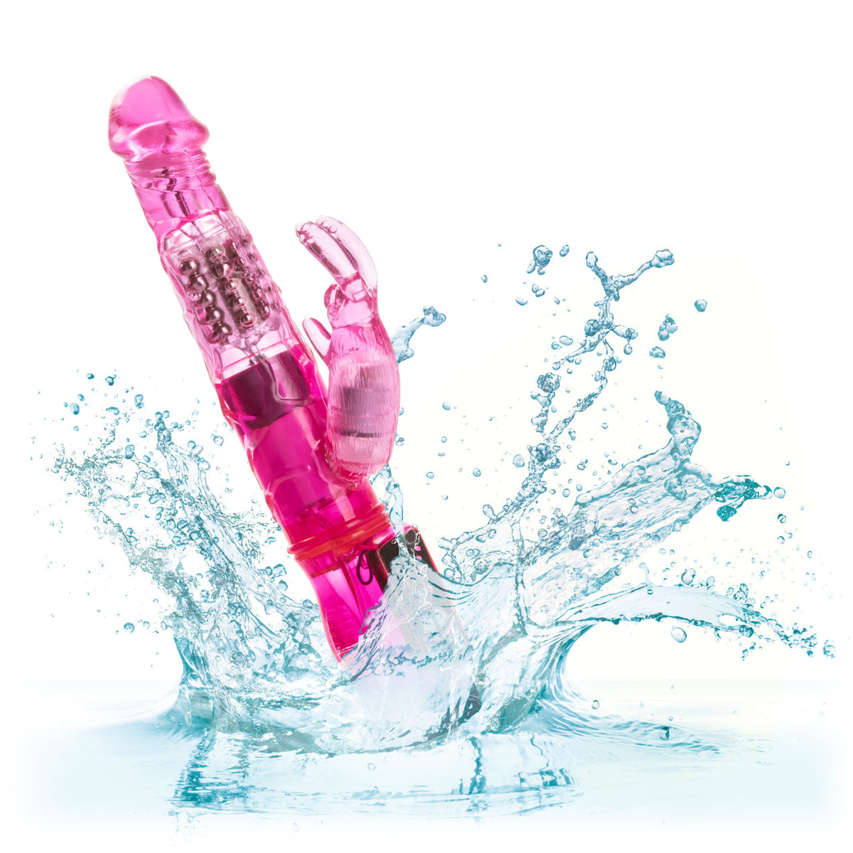 Vibromasseur Jack Rabbit Petite de CalExotics - Rose 