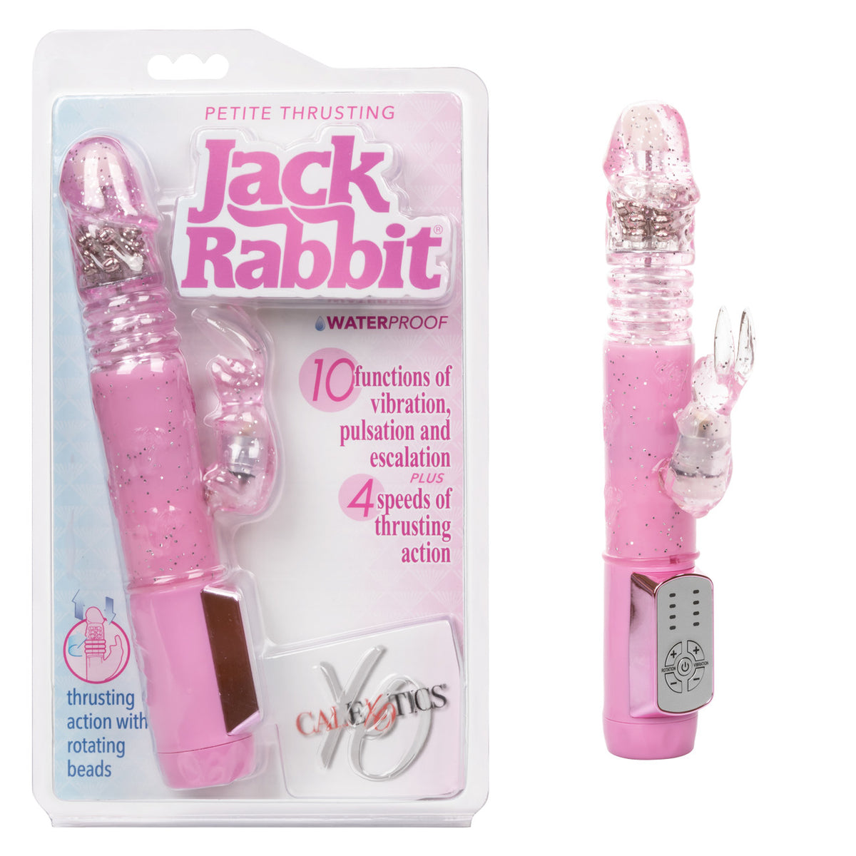 Vibromasseur Jack Rabbit CalExotics Petite - Rose 