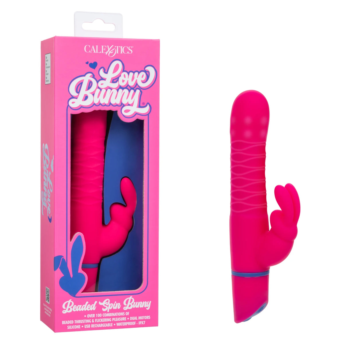 Love Bunny Beaded Spin Bunny Vibrator