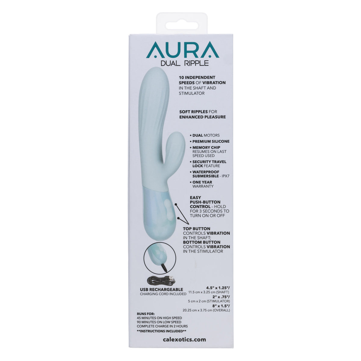 Aura Dual Ripple Vibrator