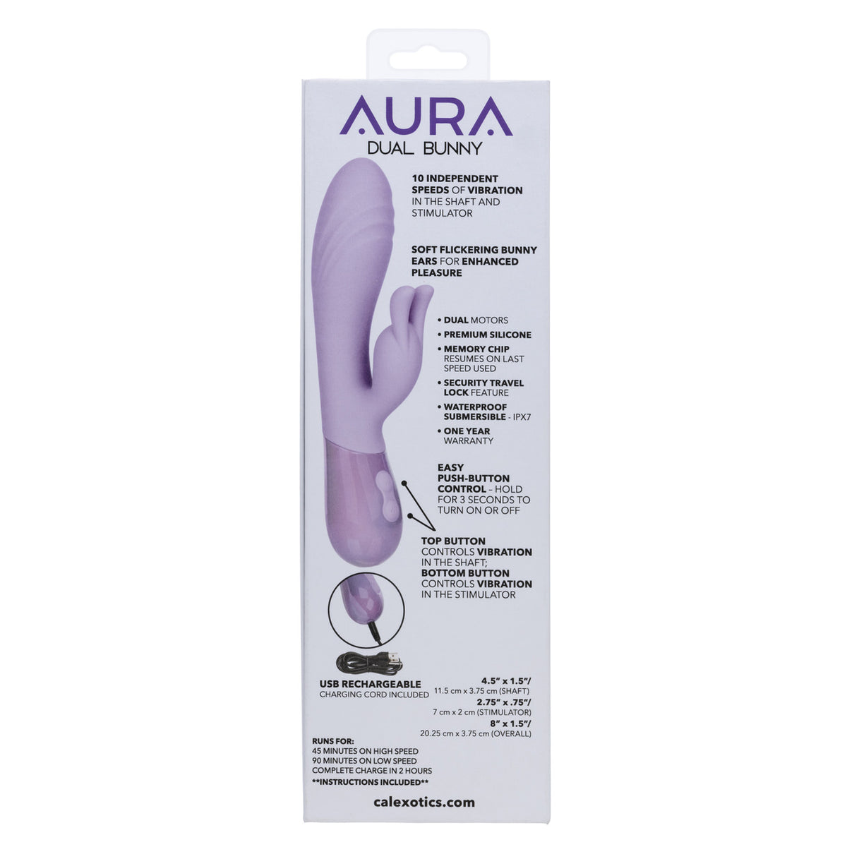 Aura Dual Bunny Dual Massager
