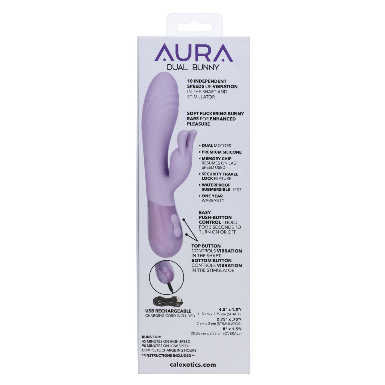 Aura Dual Bunny Dual Massager