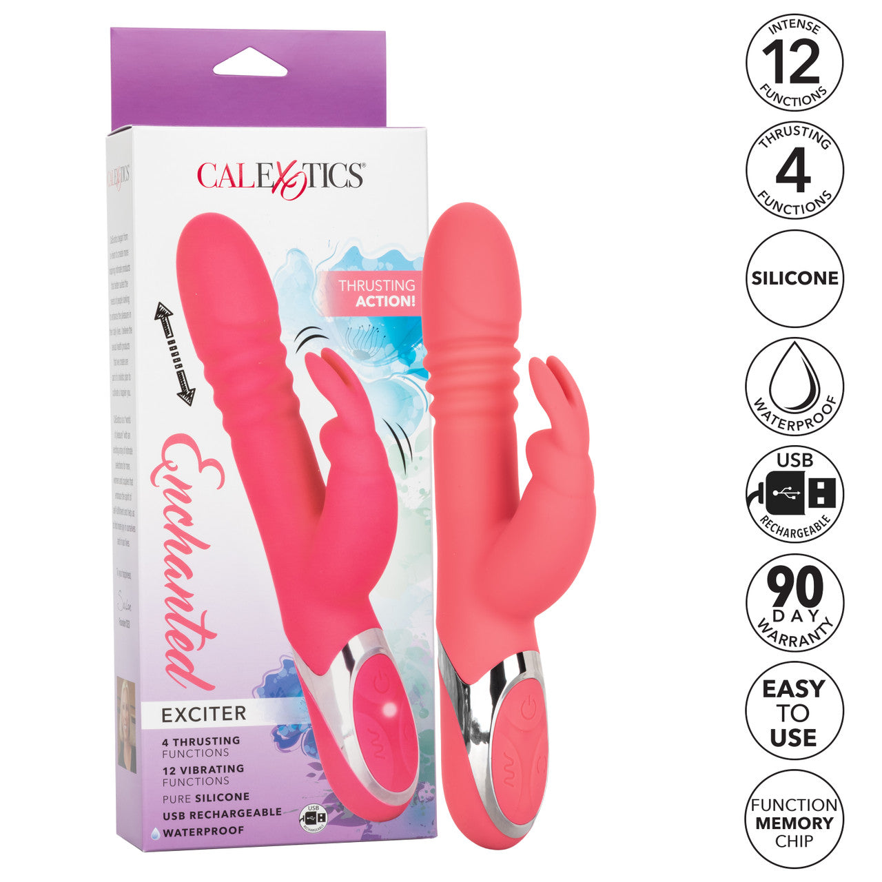 Enchanted Exciter Silicone Thrusting Vibrator
