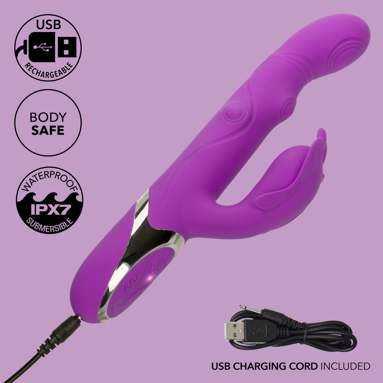 Enchanted Throbbing Butterfly Vibrator