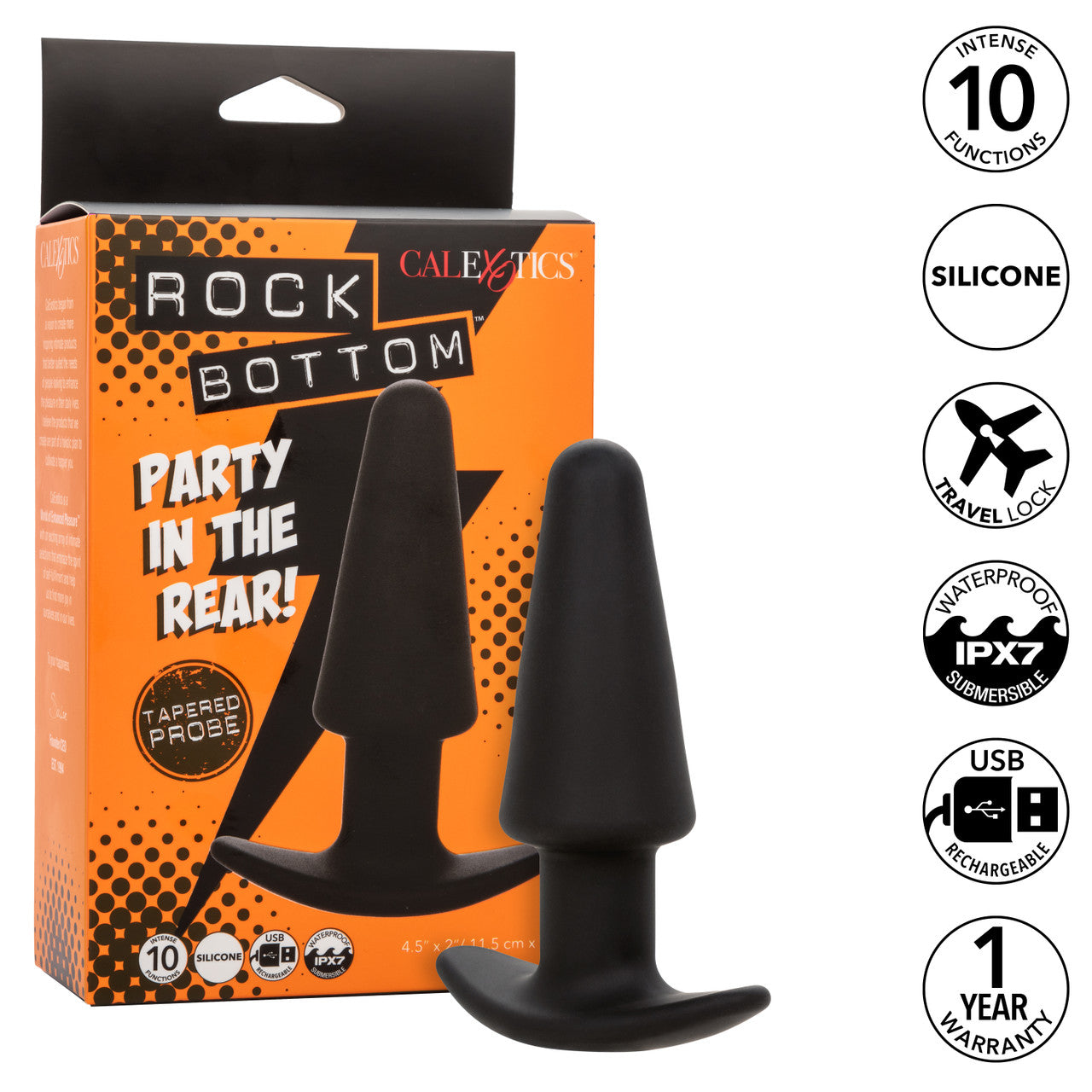 CalExotics Rock Bottom Sonde Effilée