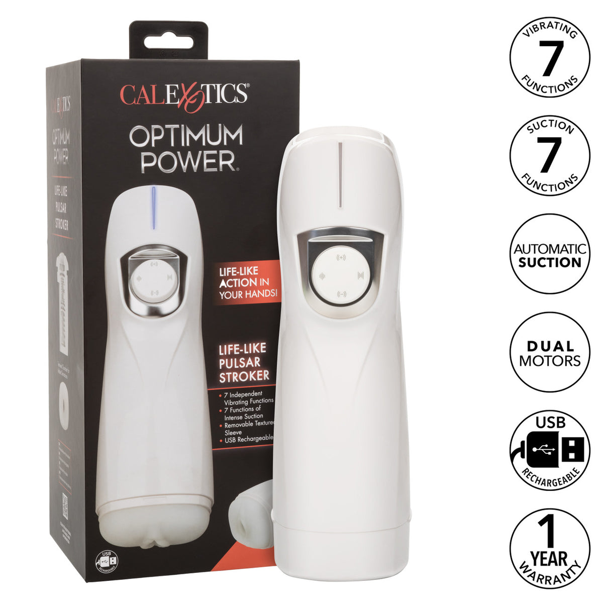 Stroker Pulsar réaliste à puissance optimale 