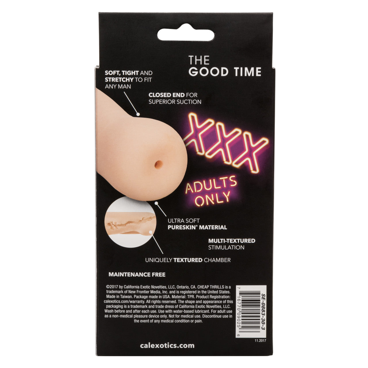 Cheap Thrills The Good Time PureSkin Stroker - Clearance