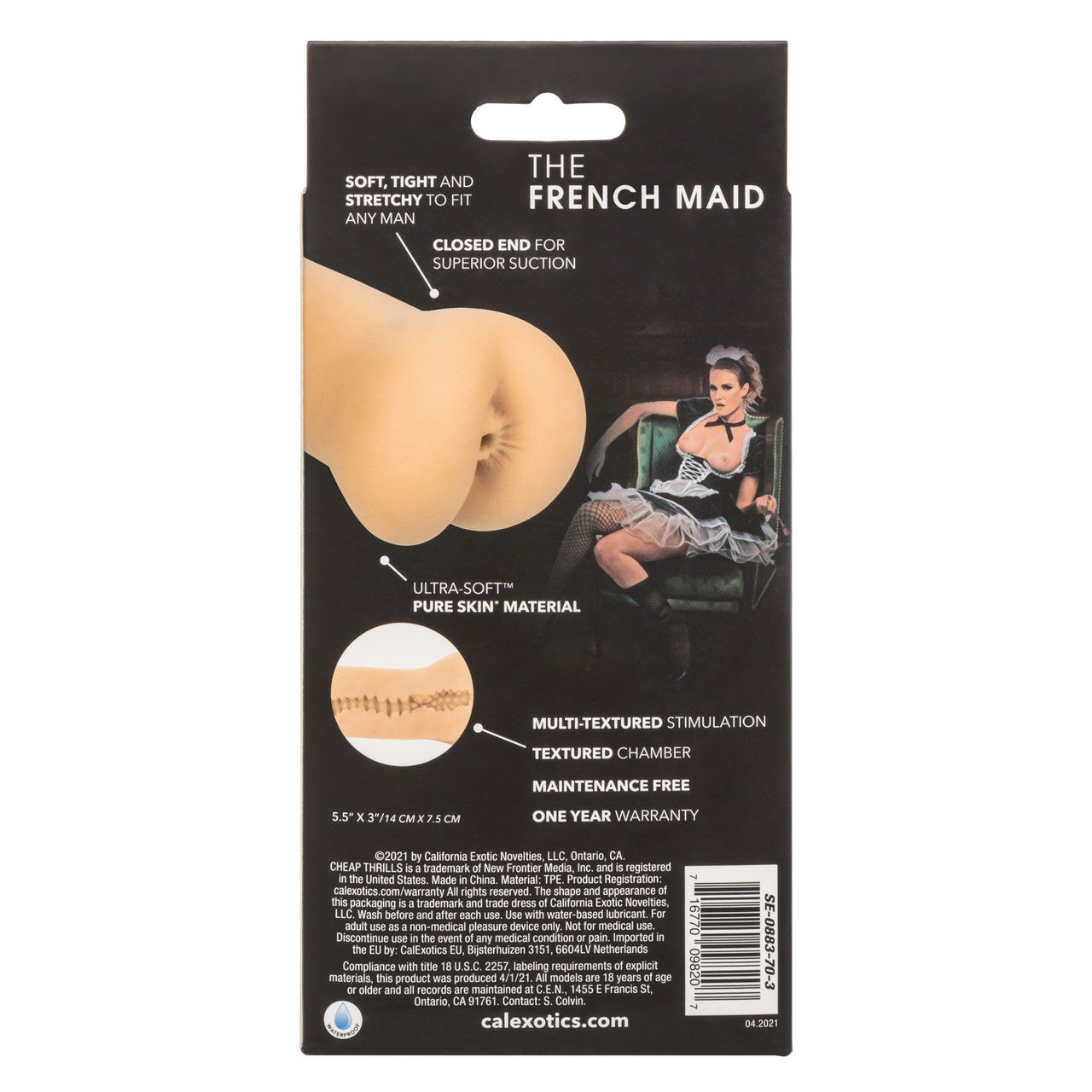 Cheap Thrills The French Maid PureSkin Stroker