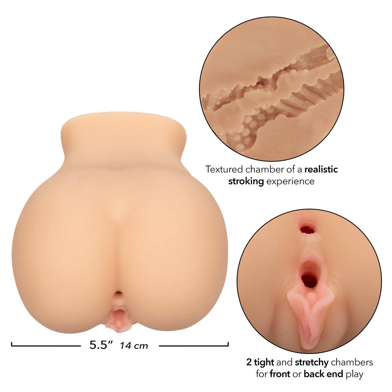 Frissons à prix réduits La fille du fermier PureSkin Stroker