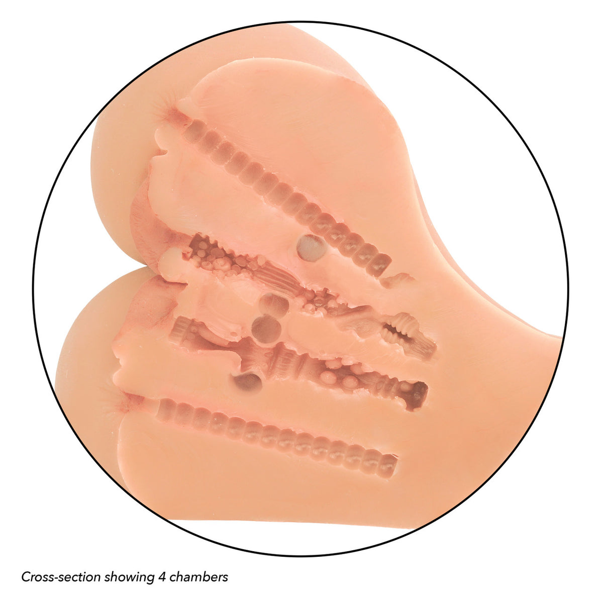 Stroke It Double Fuck Realistic Masturbator