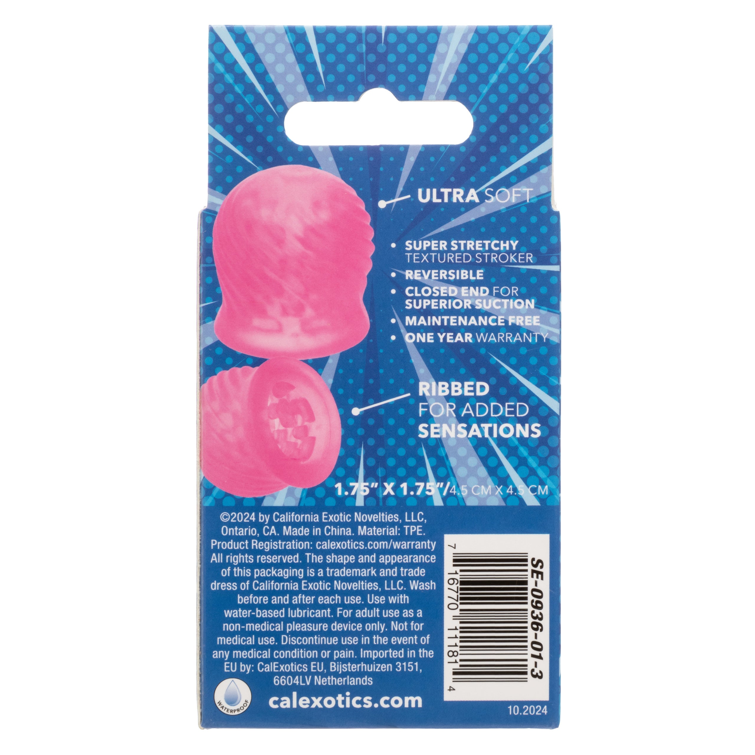Pop Sock! Tickler Stroker - Pink