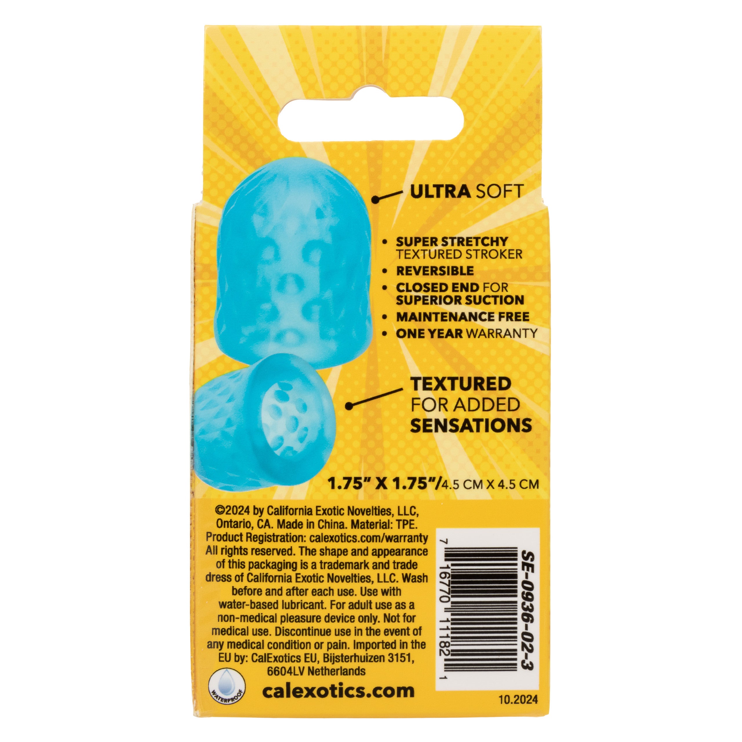 Pop Sock! Tickler Stroker - Blue