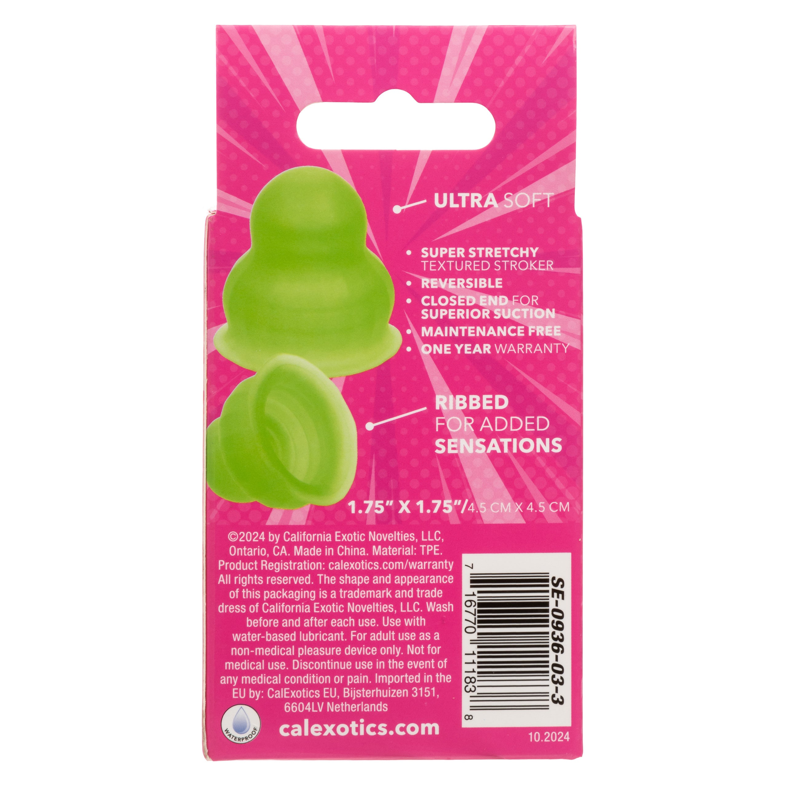 Pop Sock! Tickler Stroker - Green