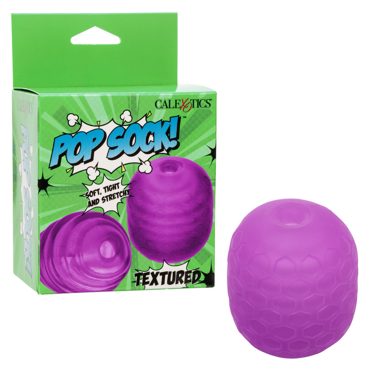Stroker de poche texturé Pop Sock - Violet