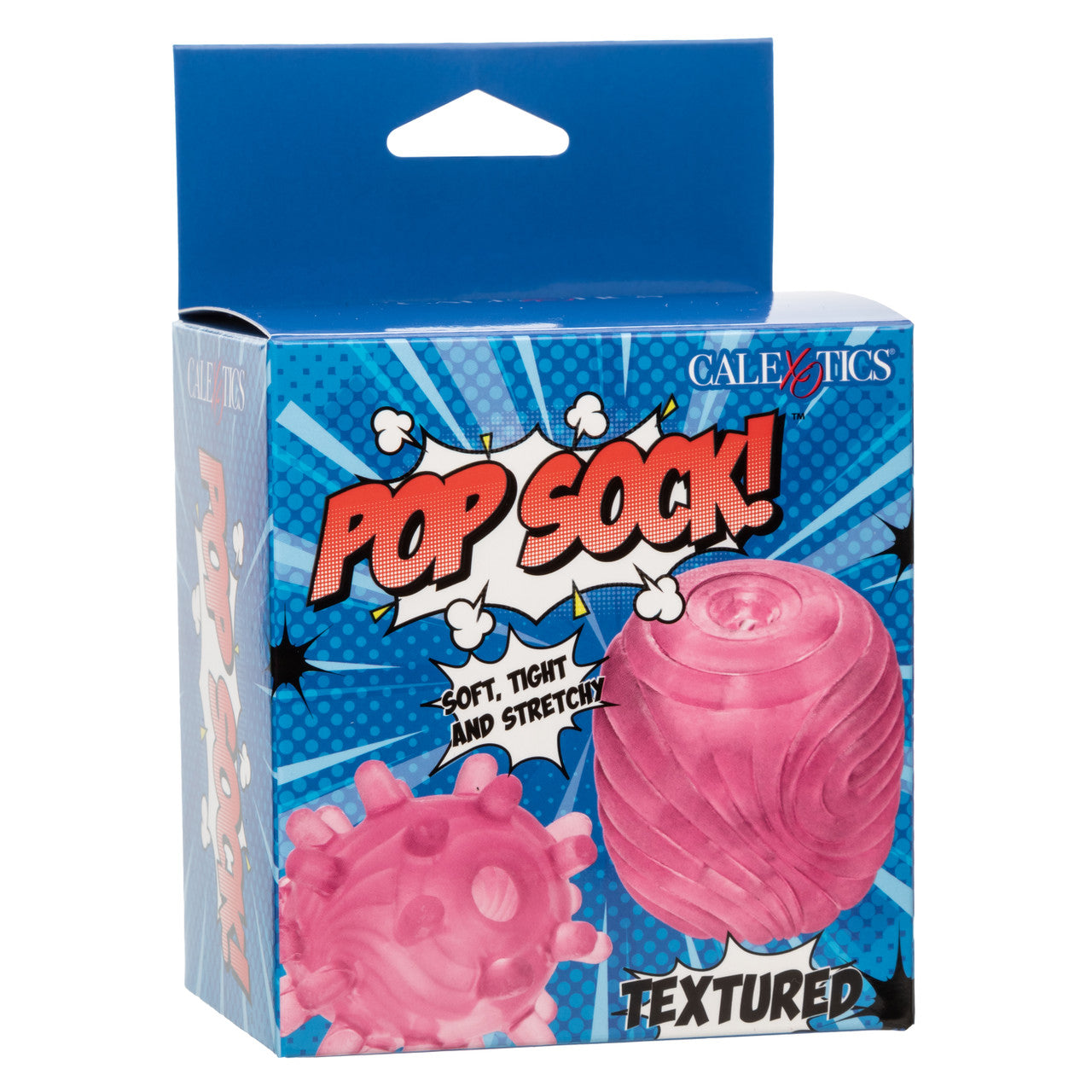 Masturbateur de Poche Texturé Pop Sock - Rose