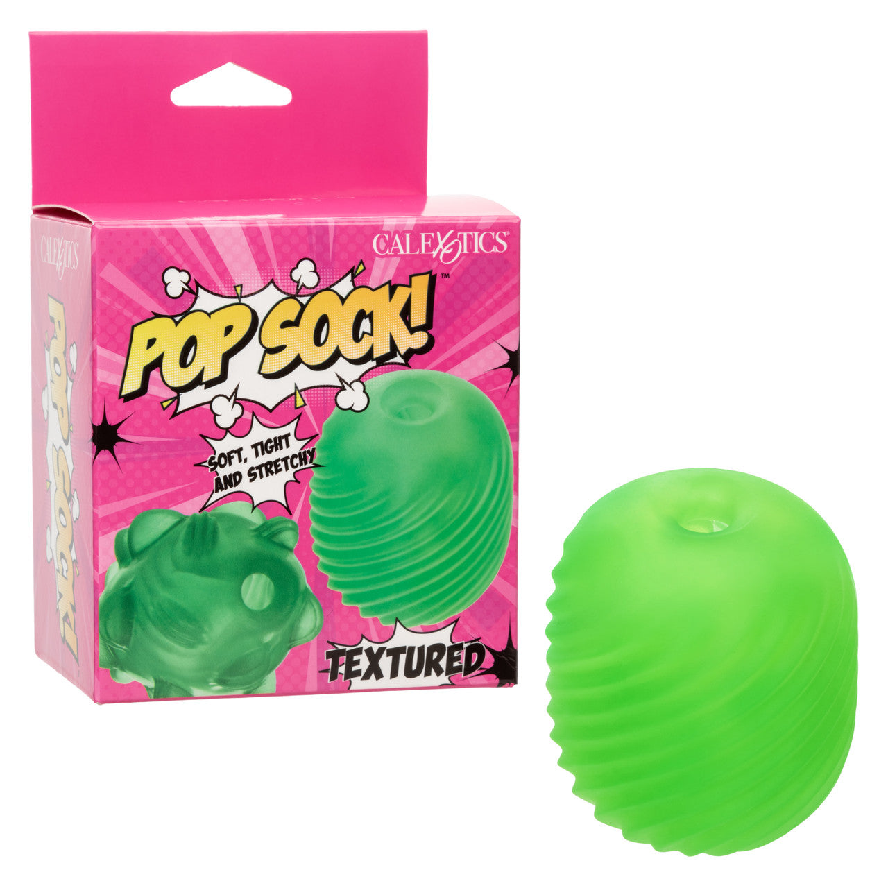 Stroker de poche texturé Pop Sock - Vert