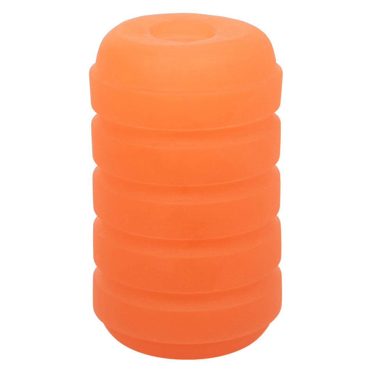 Pop Sock Ribbed Pocket Stroker - Orange