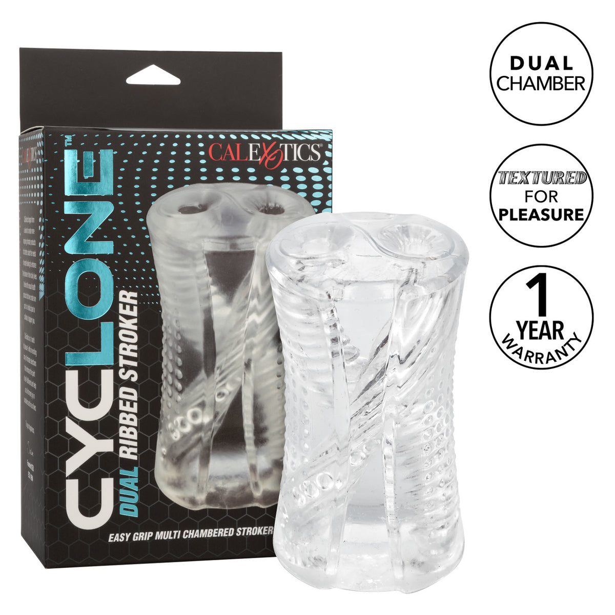 Cyclone Dual Ribbed Stroker - Thorn & Feather
